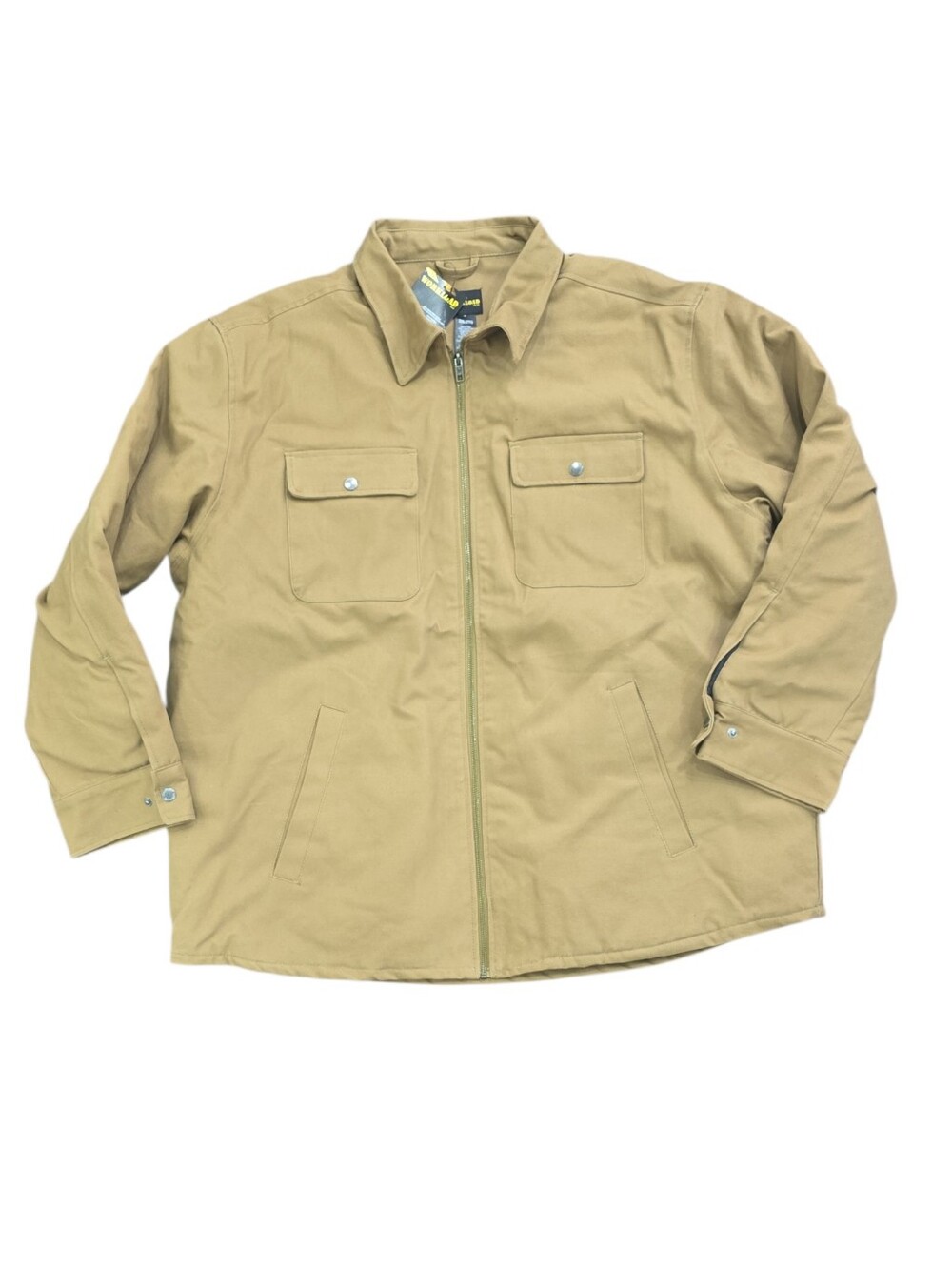 NWT WorkLoad Men's Tan Work Jacket #J2605-0250